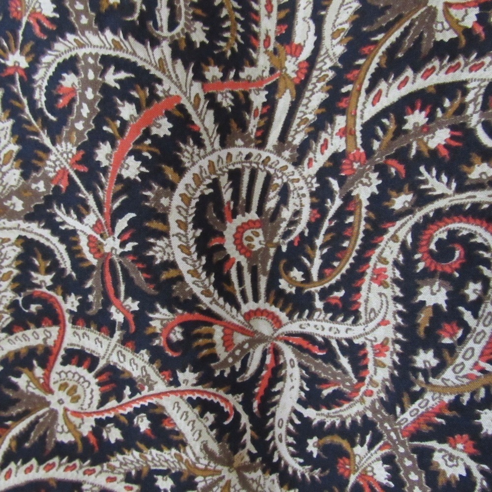 J Crew Talitha Silk Blouse 2 Paisley Floral Print Popover Keyhole Back Classic - Picture 8 of 8